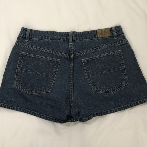 🌊 Union Bay Dark Wash Denim Shorts Size 11 - Picture 3 of 10
